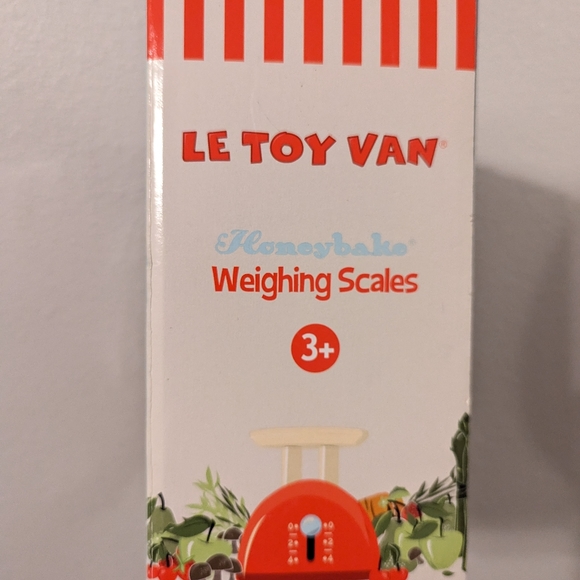 New Le Toy Van Weighing Scale wooden toy educational apple toddler infant - Picture 3 of 7